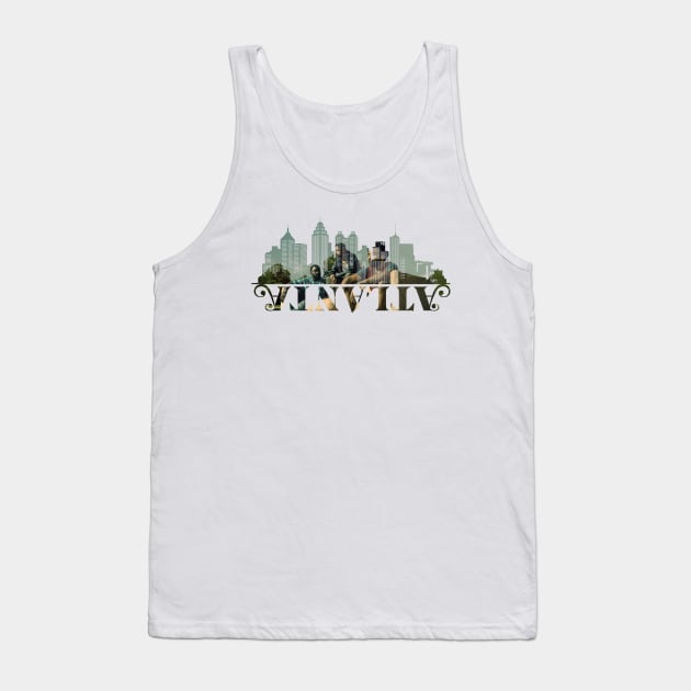 Atlanta Tank Top by gwillly